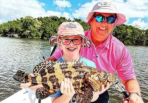 Grouper adventure inThe Everglades